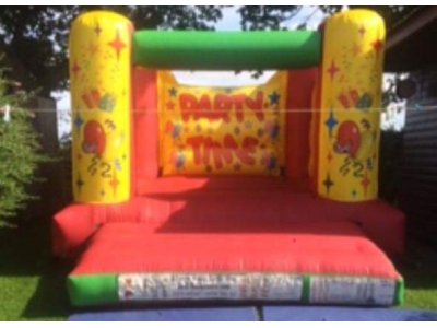 Party Time bouncer - 12" wide x 12" long